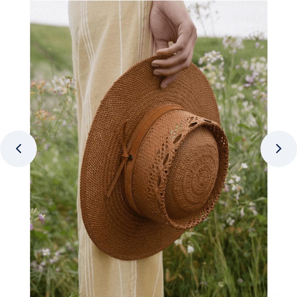 Hemlock Hat Co. Women’s Phoenix Boater Hat in Rust